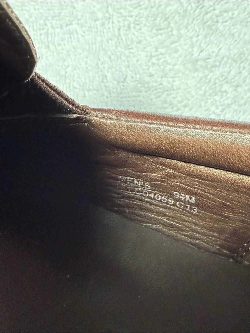 Cole Haan Men's Tucker Venetian Brown Leather Loafers Style C04059